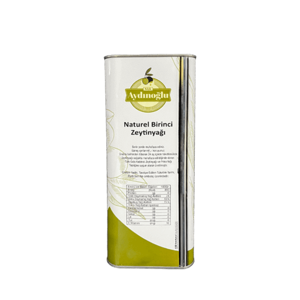 Naturel Zeytinyağı 5 LT Teneke - Görsel 3